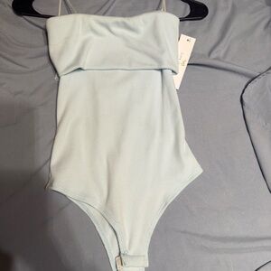 Light Blue Women's Bodysuit